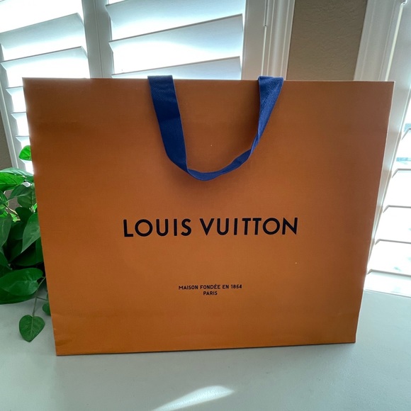 Louis Vuitton Paper Shopping/Gift Bag 19 X 15 X 5 - Picture 1 of 13